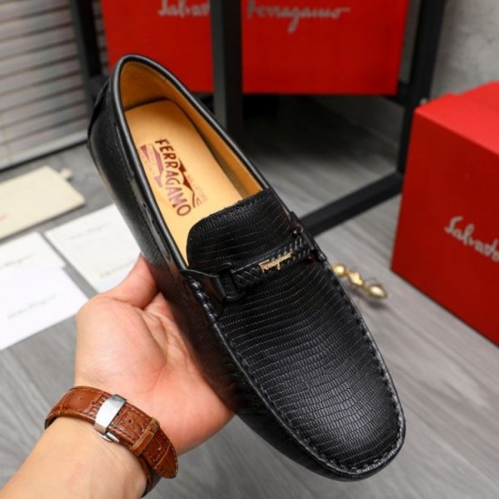 FERRAGAMO Salvatore Ferragamo Popular this Summer 2024SS Men's Business Shoes FERRAGAMO Salvatore Ferragamo Popular this Summer 2024SS Men's Business Shoes