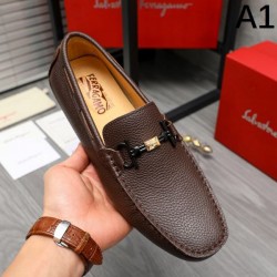 FERRAGAMO Salvatore Ferragamo This year's trendiest 2024SS men's business shoes