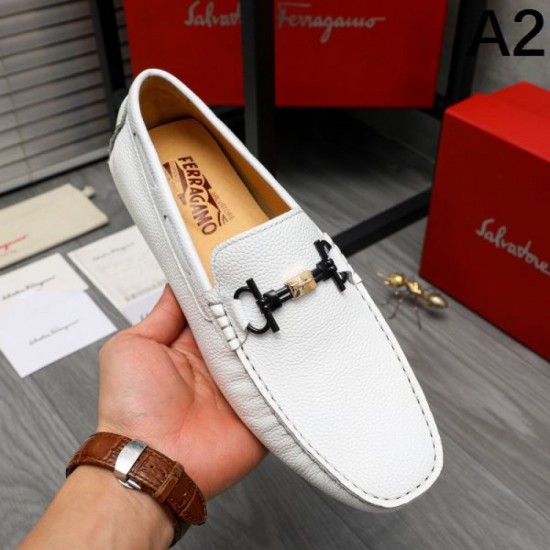 FERRAGAMO Salvatore Ferragamo This year's trendiest 2024SS men's business shoes FERRAGAMO Salvatore Ferragamo This year's trendiest 2024SS men's business shoes