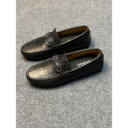 FERRAGAMO Salvatore Ferragamo Extremely Popular 2024SS Men's Business Shoes