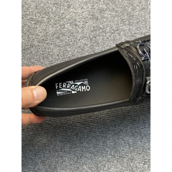 FERRAGAMO Salvatore Ferragamo Extremely Popular 2024SS Men's Business Shoes FERRAGAMO Salvatore Ferragamo Extremely Popular 2024SS Men's Business Shoes