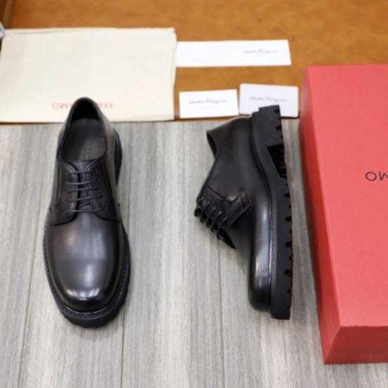 FERRAGAMO Salvatore Ferragamo New Arrival 2024SS Men's Business Shoes FERRAGAMO Salvatore Ferragamo New Arrival 2024SS Men's Business Shoes