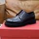 FERRAGAMO Salvatore Ferragamo New Arrival 2024SS Men's Business Shoes FERRAGAMO Salvatore Ferragamo New Arrival 2024SS Men's Business Shoes