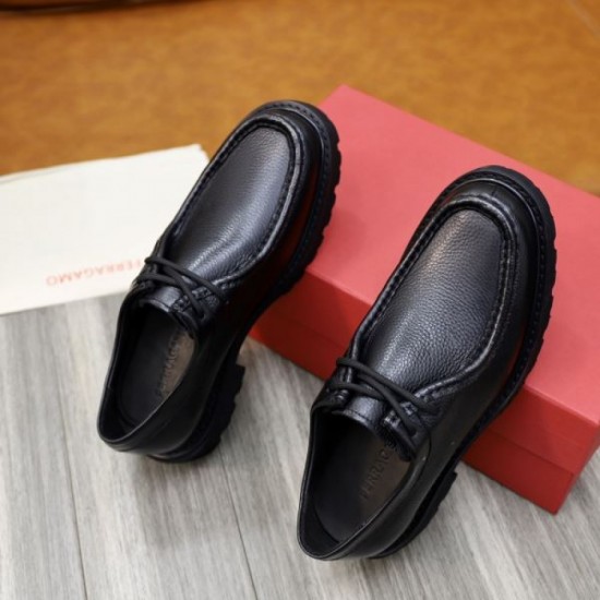 FERRAGAMO Salvatore Ferragamo New Popular 2024SS Men's Business Shoes FERRAGAMO Salvatore Ferragamo New Popular 2024SS Men's Business Shoes