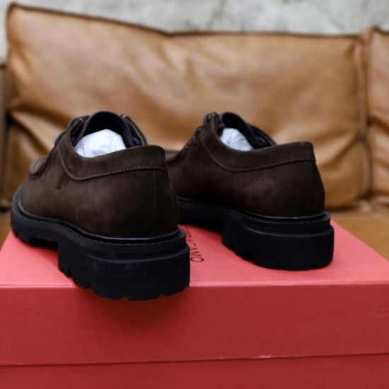 FERRAGAMO Salvatore Ferragamo Seasonal Design 2024SS Men's Business Shoes FERRAGAMO Salvatore Ferragamo Seasonal Design 2024SS Men's Business Shoes