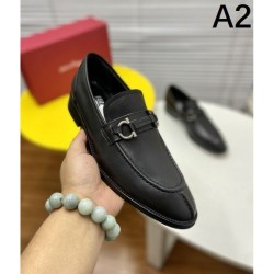 FERRAGAMO Salvatore Ferragamo Great Summer 2024SS Men's Business Shoes