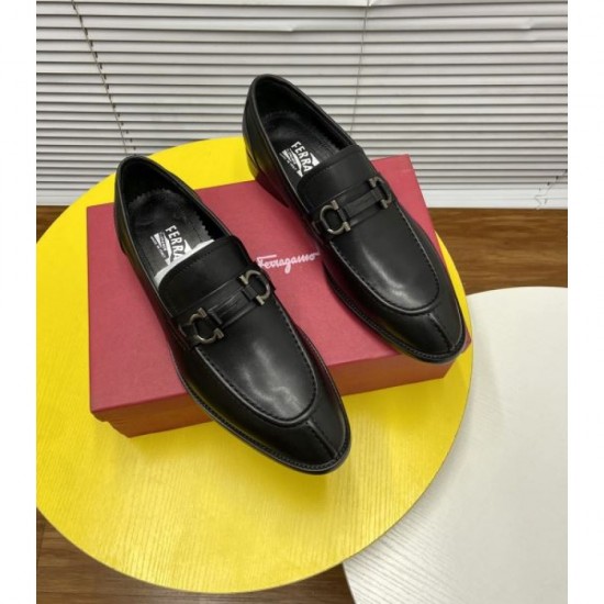 FERRAGAMO Salvatore Ferragamo Great Summer 2024SS Men's Business Shoes FERRAGAMO Salvatore Ferragamo Great Summer 2024SS Men's Business Shoes