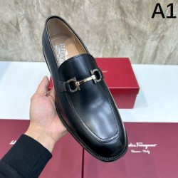 FERRAGAMO Salvatore Ferragamo Hot Topic 2024SS Men's Business Shoes