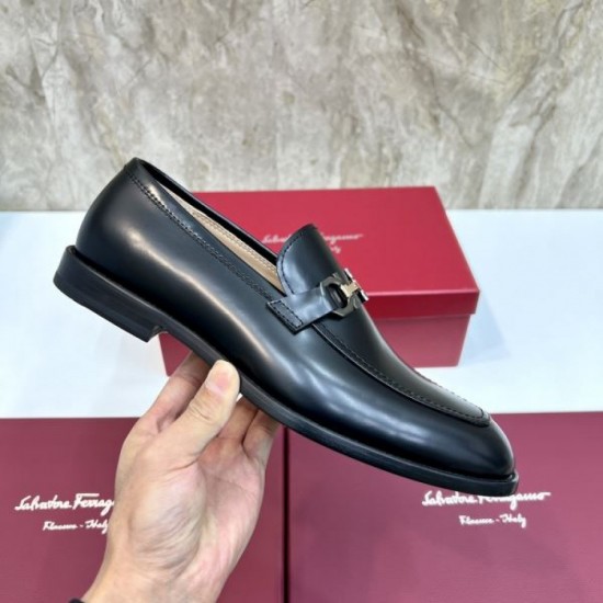 FERRAGAMO Salvatore Ferragamo Hot Topic 2024SS Men's Business Shoes FERRAGAMO Salvatore Ferragamo Hot Topic 2024SS Men's Business Shoes