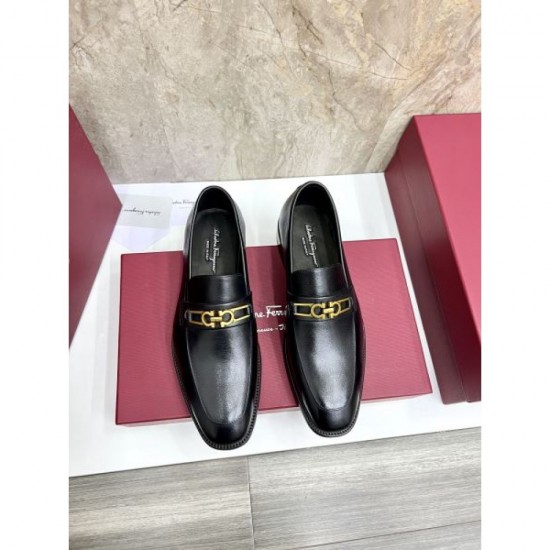 FERRAGAMO Salvatore Ferragamo Popular Overseas 2024SS Men's Business Shoes FERRAGAMO Salvatore Ferragamo Popular Overseas 2024SS Men's Business Shoes