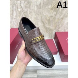 FERRAGAMO Salvatore Ferragamo Must-have 2024SS Men's Business Shoes