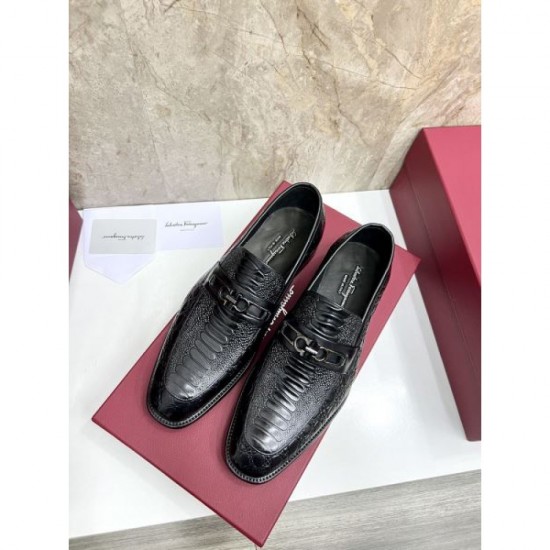 FERRAGAMO Salvatore Ferragamo Must-have 2024SS Men's Business Shoes FERRAGAMO Salvatore Ferragamo Must-have 2024SS Men's Business Shoes