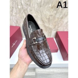 FERRAGAMO Salvatore Ferragamo Adult Charm 2024SS Men's Business Shoes