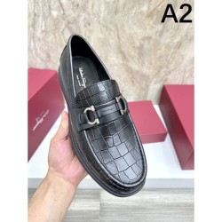 FERRAGAMO Salvatore Ferragamo Adult Charm 2024SS Men's Business Shoes