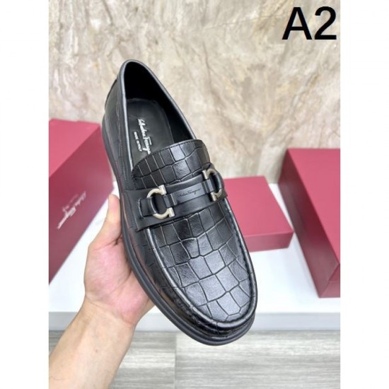 FERRAGAMO Salvatore Ferragamo Adult Charm 2024SS Men's Business Shoes FERRAGAMO Salvatore Ferragamo Adult Charm 2024SS Men's Business Shoes