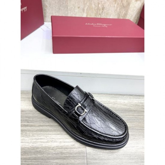 FERRAGAMO Salvatore Ferragamo Adult Charm 2024SS Men's Business Shoes FERRAGAMO Salvatore Ferragamo Adult Charm 2024SS Men's Business Shoes