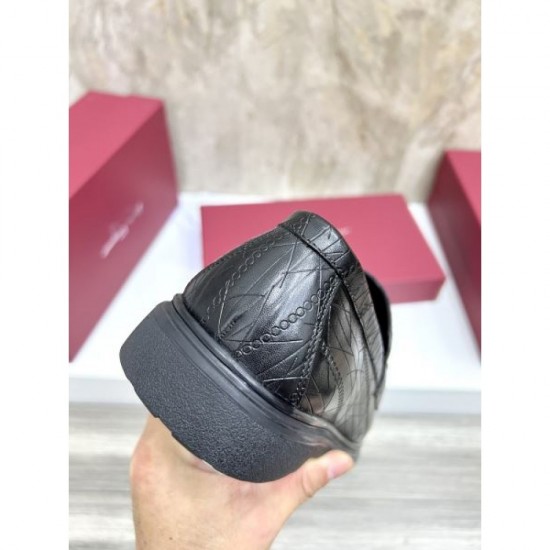 FERRAGAMO Salvatore Ferragamo Adult Charm 2024SS Men's Business Shoes FERRAGAMO Salvatore Ferragamo Adult Charm 2024SS Men's Business Shoes