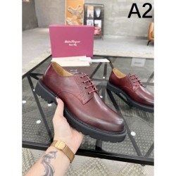 2024FW Men's Business Shoes FERRAGAMO Salvatore Ferragamo 100% New