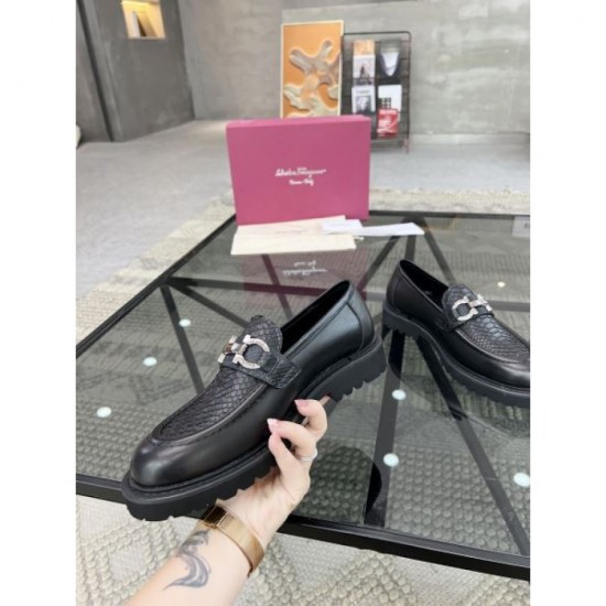 2024FW Men's Business Shoes FERRAGAMO Salvatore Ferragamo Overseas Limited! 2024FW Men's Business Shoes FERRAGAMO Salvatore Ferragamo Overseas Limited!