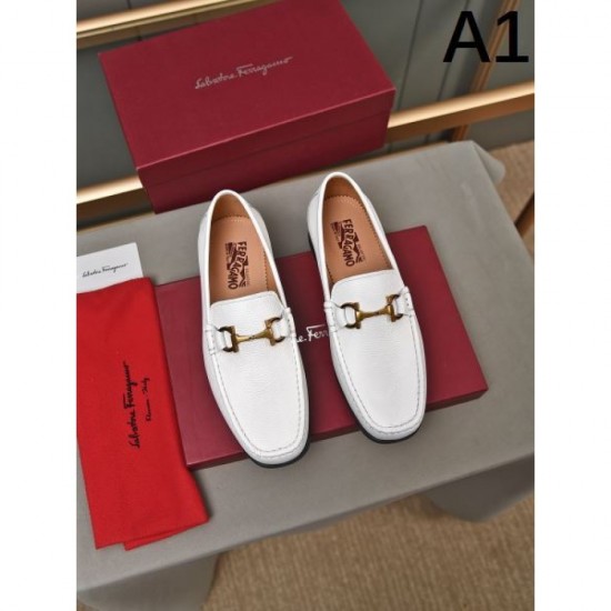 2024FW Men's business shoes FERRAGAMO Salvatore Ferragamo logo is nice 2024FW Men's business shoes FERRAGAMO Salvatore Ferragamo logo is nice