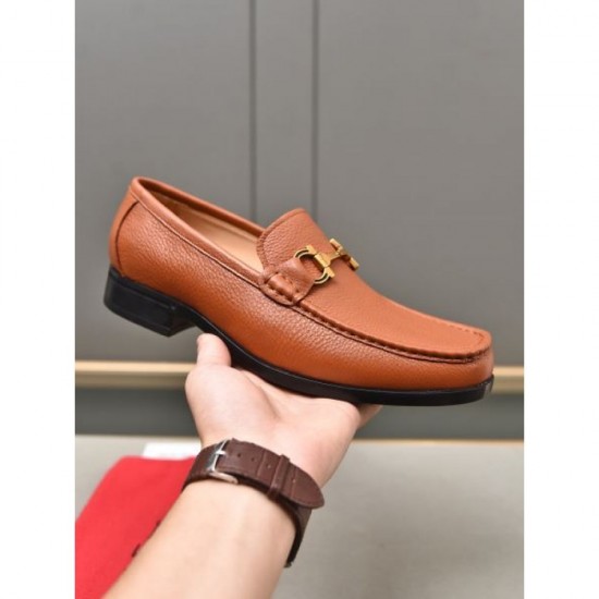 2024FW Men's business shoes FERRAGAMO Salvatore Ferragamo logo is nice 2024FW Men's business shoes FERRAGAMO Salvatore Ferragamo logo is nice