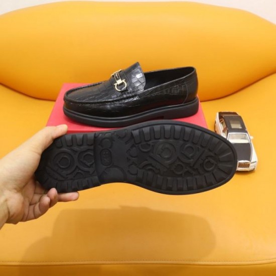 2024FW Men's Business Shoes FERRAGAMO Salvatore Ferragamo Limited Edition 2024FW Men's Business Shoes FERRAGAMO Salvatore Ferragamo Limited Edition