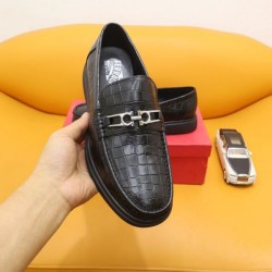 2024FW Men's Business Shoes FERRAGAMO Salvatore Ferragamo Popular Item