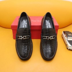 2024FW Men's Business Shoes FERRAGAMO Salvatore Ferragamo Popular Item