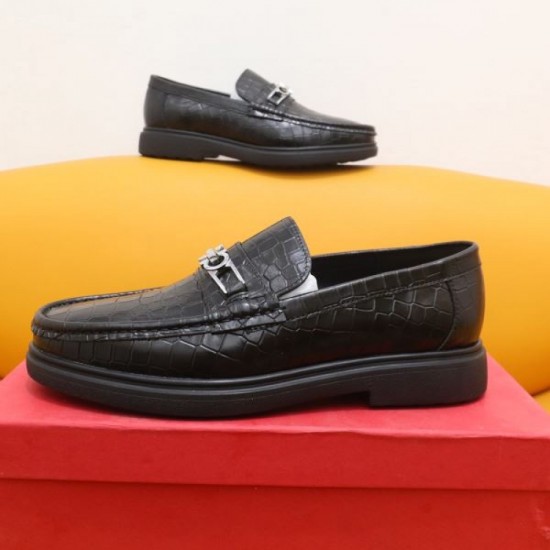 2024FW Men's Business Shoes FERRAGAMO Salvatore Ferragamo Popular Item 2024FW Men's Business Shoes FERRAGAMO Salvatore Ferragamo Popular Item