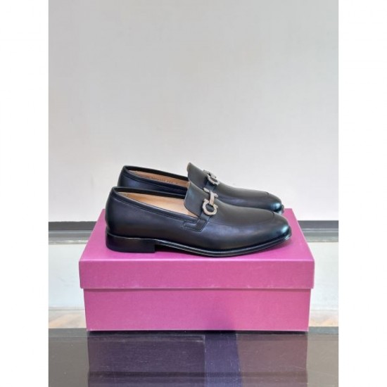 2024FW Men's Business Shoes FERRAGAMO Salvatore Ferragamo In Stock Immediate Delivery 2024FW Men's Business Shoes FERRAGAMO Salvatore Ferragamo In Stock Immediate Delivery