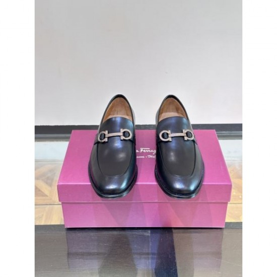 2024FW Men's Business Shoes FERRAGAMO Salvatore Ferragamo In Stock Immediate Delivery 2024FW Men's Business Shoes FERRAGAMO Salvatore Ferragamo In Stock Immediate Delivery