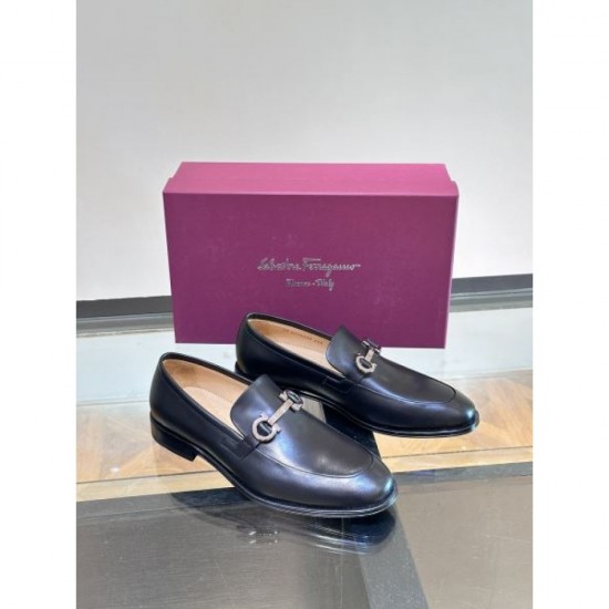 2024FW Men's Business Shoes FERRAGAMO Salvatore Ferragamo In Stock Immediate Delivery 2024FW Men's Business Shoes FERRAGAMO Salvatore Ferragamo In Stock Immediate Delivery