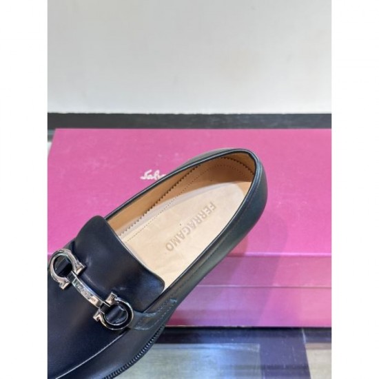 2024FW Men's Business Shoes FERRAGAMO Salvatore Ferragamo In Stock Immediate Delivery 2024FW Men's Business Shoes FERRAGAMO Salvatore Ferragamo In Stock Immediate Delivery