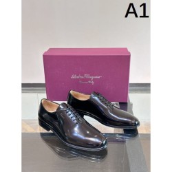 2024FW Men's Business Shoes FERRAGAMO Salvatore Ferragamo I want it now