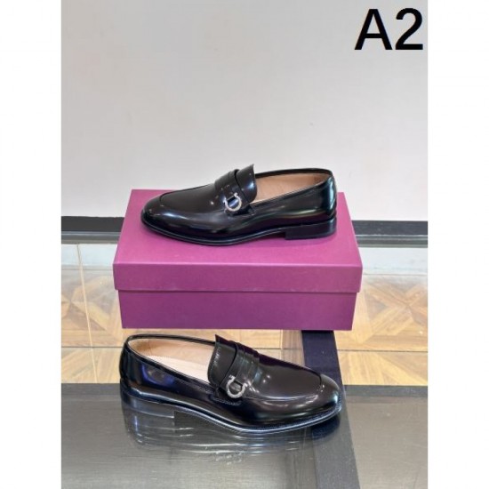 2024FW Men's Business Shoes FERRAGAMO Salvatore Ferragamo Various Colors 2024FW Men's Business Shoes FERRAGAMO Salvatore Ferragamo Various Colors