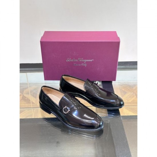 2024FW Men's Business Shoes FERRAGAMO Salvatore Ferragamo Various Colors 2024FW Men's Business Shoes FERRAGAMO Salvatore Ferragamo Various Colors