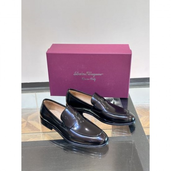 2024FW Men's Business Shoes FERRAGAMO Salvatore Ferragamo Latest Design 2024FW Men's Business Shoes FERRAGAMO Salvatore Ferragamo Latest Design