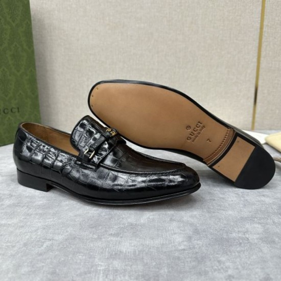 Highly popular item GUCCI Gucci 2024SS Men's business shoes Highly popular item GUCCI Gucci 2024SS Men's business shoes