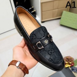 GUCCI 2024SS Men's Business Shoes Expands Your Fashion Range