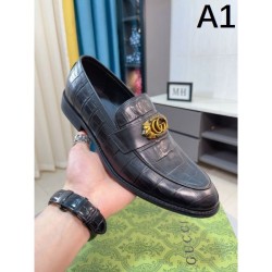 Casual and refreshing GUCCI 2024SS men's business shoes