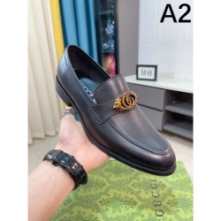 Casual and refreshing GUCCI 2024SS men's business shoes
