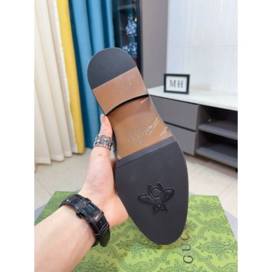 Casual and refreshing GUCCI 2024SS men's business shoes Casual and refreshing GUCCI 2024SS men's business shoes