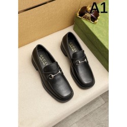 GUCCI Celebrity favorite brand 2024SS Men's business shoes