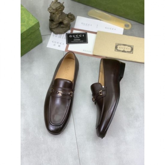 GUCCI Gucci Spring/Summer Latest Works Always Sold Out 2024SS Men's Business Shoes GUCCI Gucci Spring/Summer Latest Works Always Sold Out 2024SS Men's Business Shoes