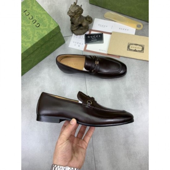 GUCCI Gucci Spring/Summer Latest Works Always Sold Out 2024SS Men's Business Shoes GUCCI Gucci Spring/Summer Latest Works Always Sold Out 2024SS Men's Business Shoes