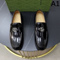GUCCI Gucci Classic Popular Thin Soft 2024SS Men's Business Shoes