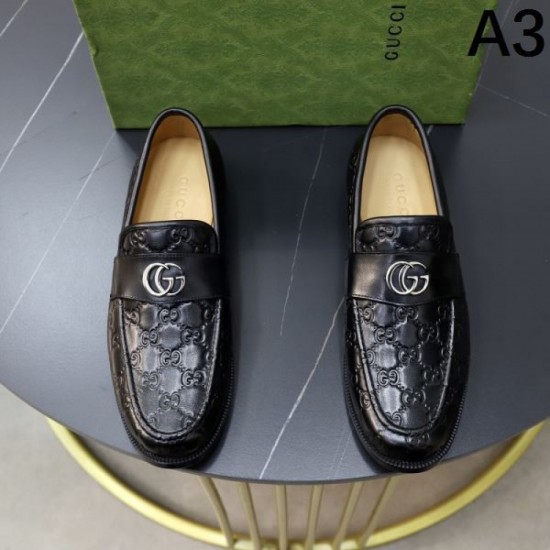 GUCCI Gucci Classic Popular Thin Soft 2024SS Men's Business Shoes GUCCI Gucci Classic Popular Thin Soft 2024SS Men's Business Shoes