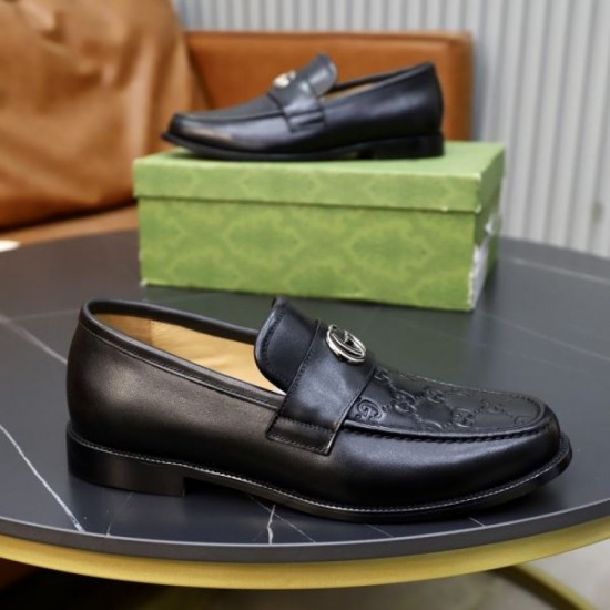 GUCCI Gucci Classic Popular Thin Soft 2024SS Men's Business Shoes GUCCI Gucci Classic Popular Thin Soft 2024SS Men's Business Shoes