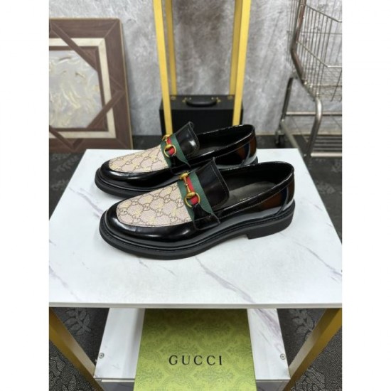 GUCCI Gucci Impressive Design 2024SS Men's Business Shoes GUCCI Gucci Impressive Design 2024SS Men's Business Shoes