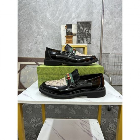 GUCCI Gucci Impressive Design 2024SS Men's Business Shoes GUCCI Gucci Impressive Design 2024SS Men's Business Shoes